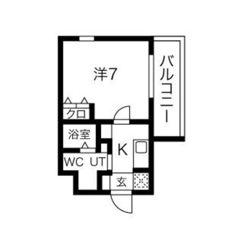 パークヒルズ新大阪willの物件間取画像